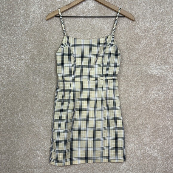 Princess Polly LIONESS Plaid Mini Dress‎ Size XS Bodycon Club - Picture 1 of 7